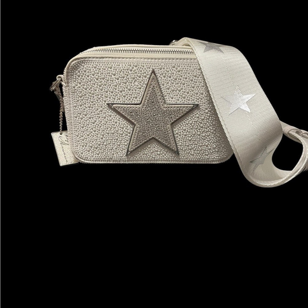 Vintage Havana Pearlized Star Crossbody Camera Bag